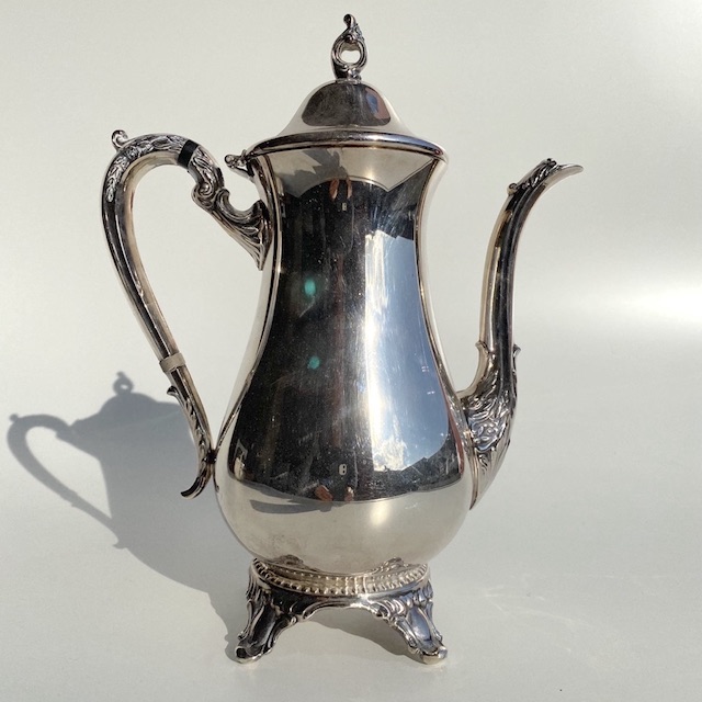 TEAPOT, Silver Tall